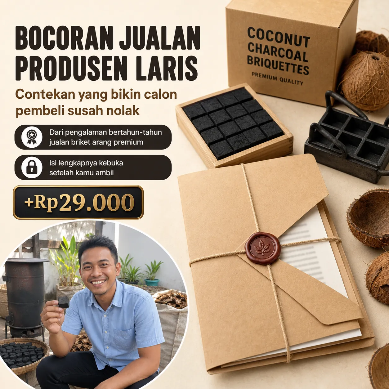 Bocoran Seller Laris - Paket Contekan Tinggal Copas